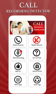 Call Recording Detector