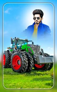 Tractor photo editor and frame