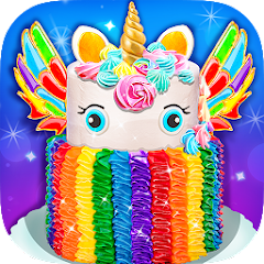 Rainbow Unicorn Cake - Unicorn Food Maker Mod APK 1.1.4 [Remove ads]