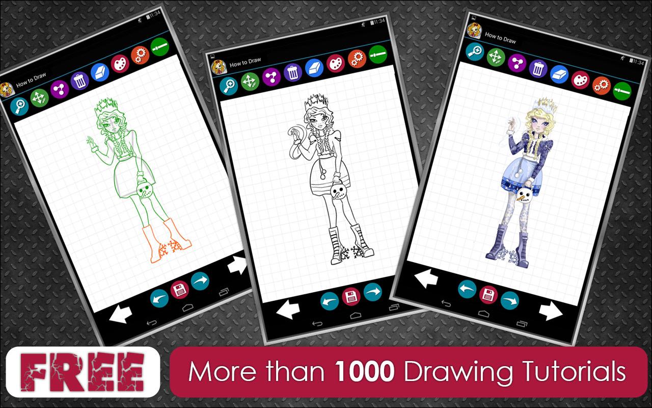 How to Draw Ever After School 1.16 APK