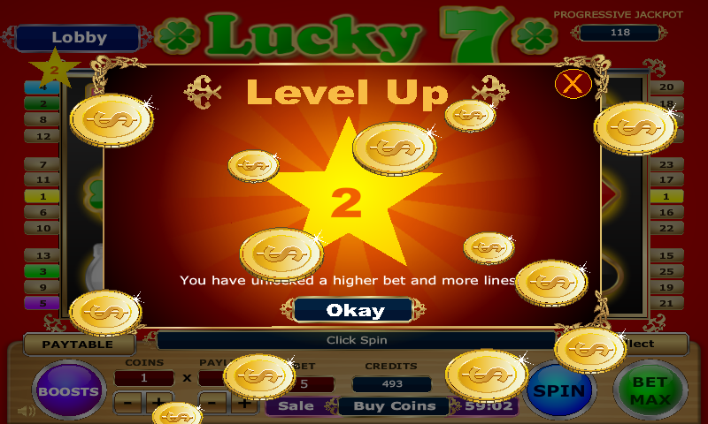 Lucky Seven Slots 1.66 APK