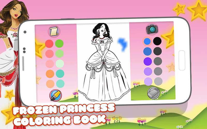 Frozen Princess Coloring Book 1.1 APK