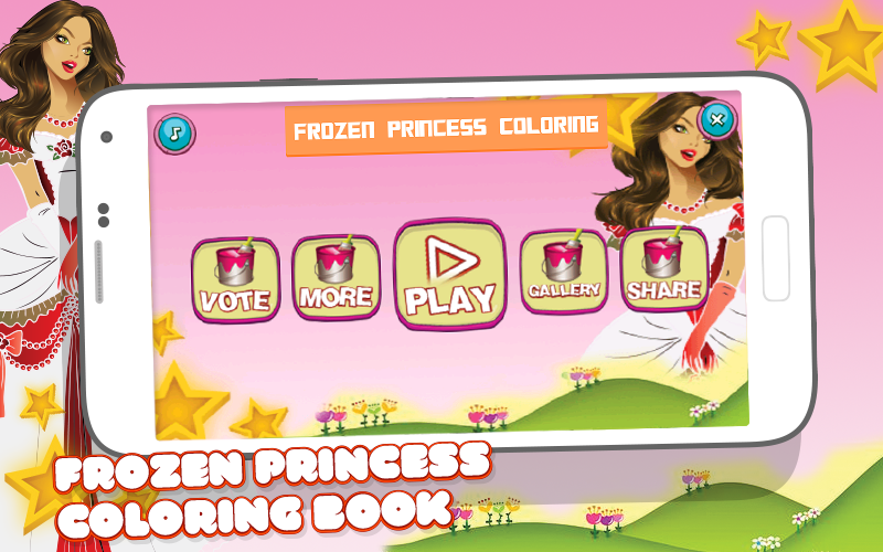 Frozen Princess Coloring Book 1.1 APK