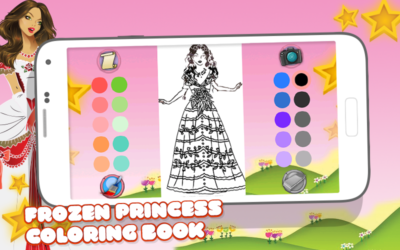 Frozen Princess Coloring Book 1.1 APK