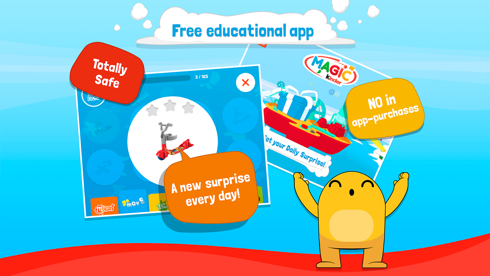 Magic Kinder - Free Kids Games  APK