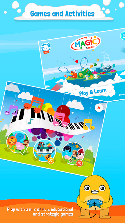 Magic Kinder - Free Kids Games  APK