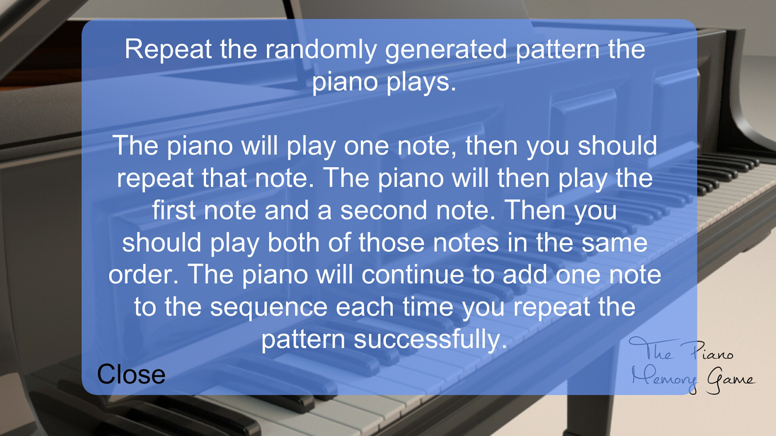 The Piano Memory Game Remember APK