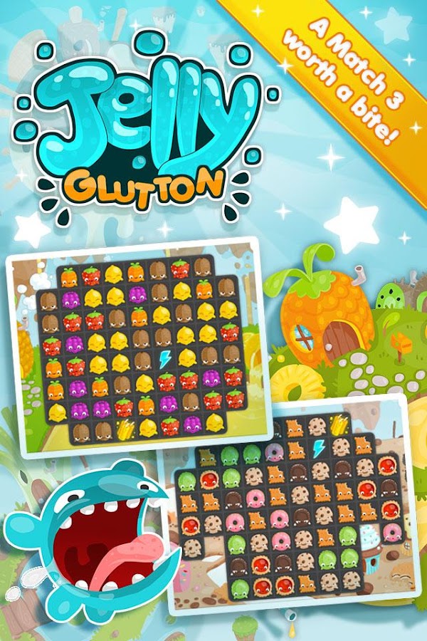 Jelly Glutton - Candy puzzle 2.17 APK