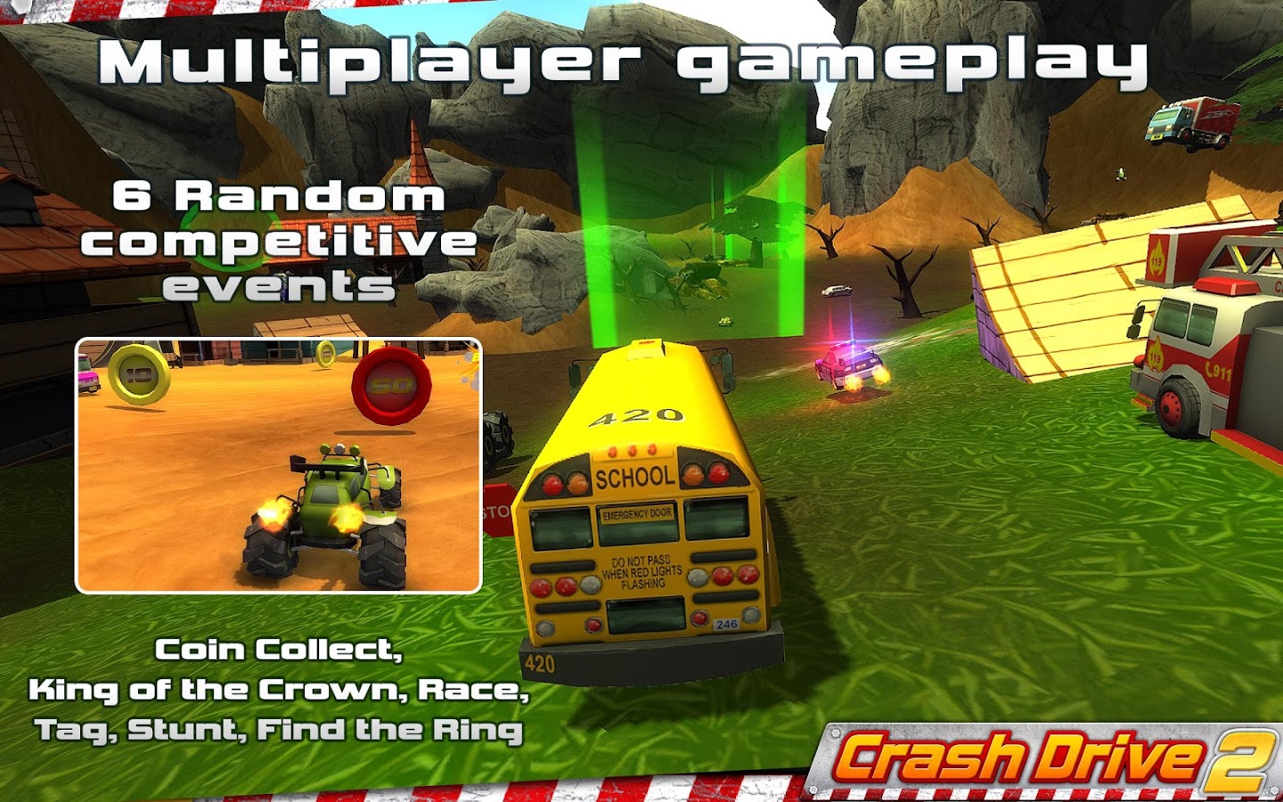 Crash Drive 2: 3D racing cars 3.90 APK