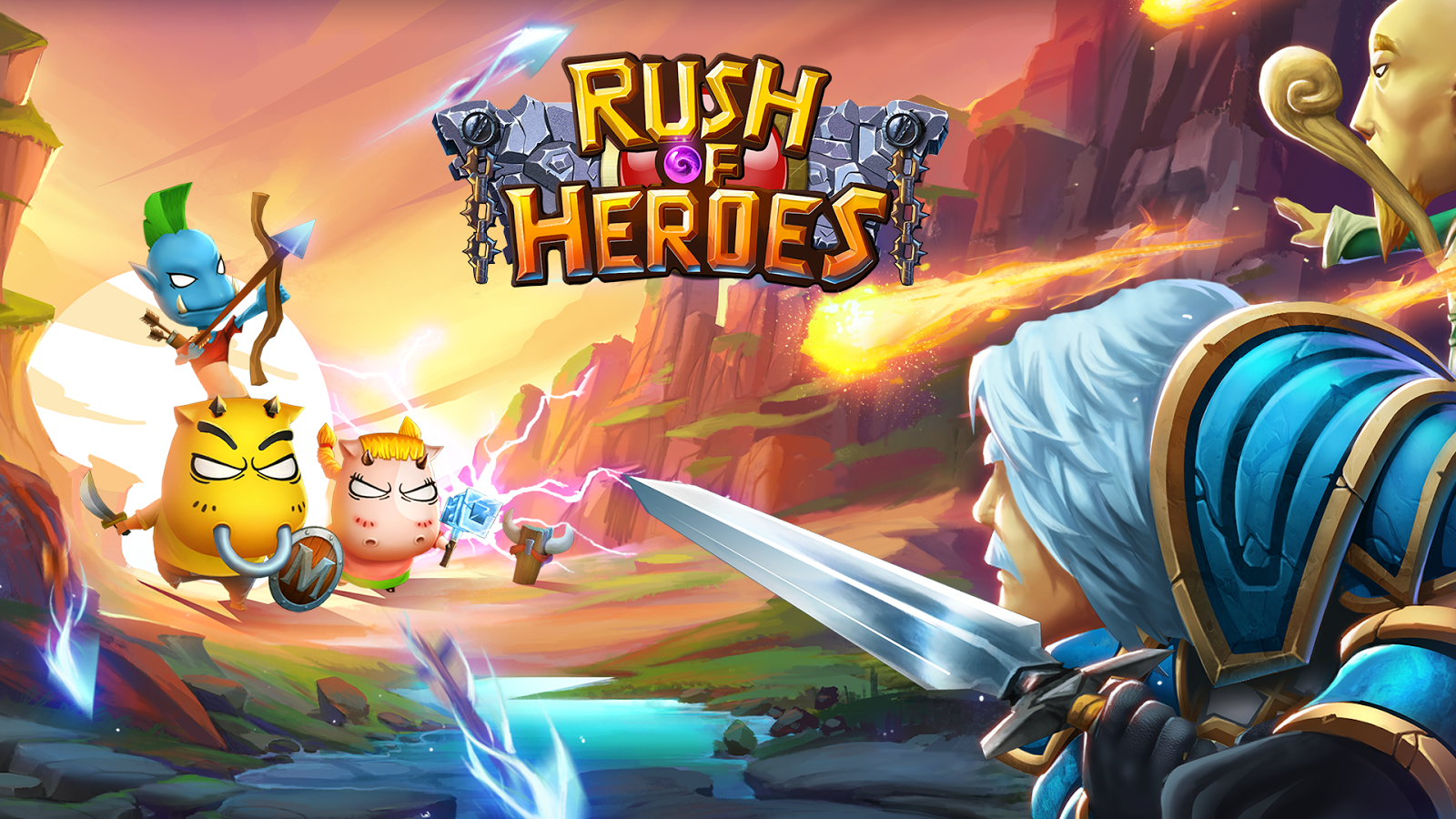 Rush of Heroes 2.3.5 APK + OBB (Data File)