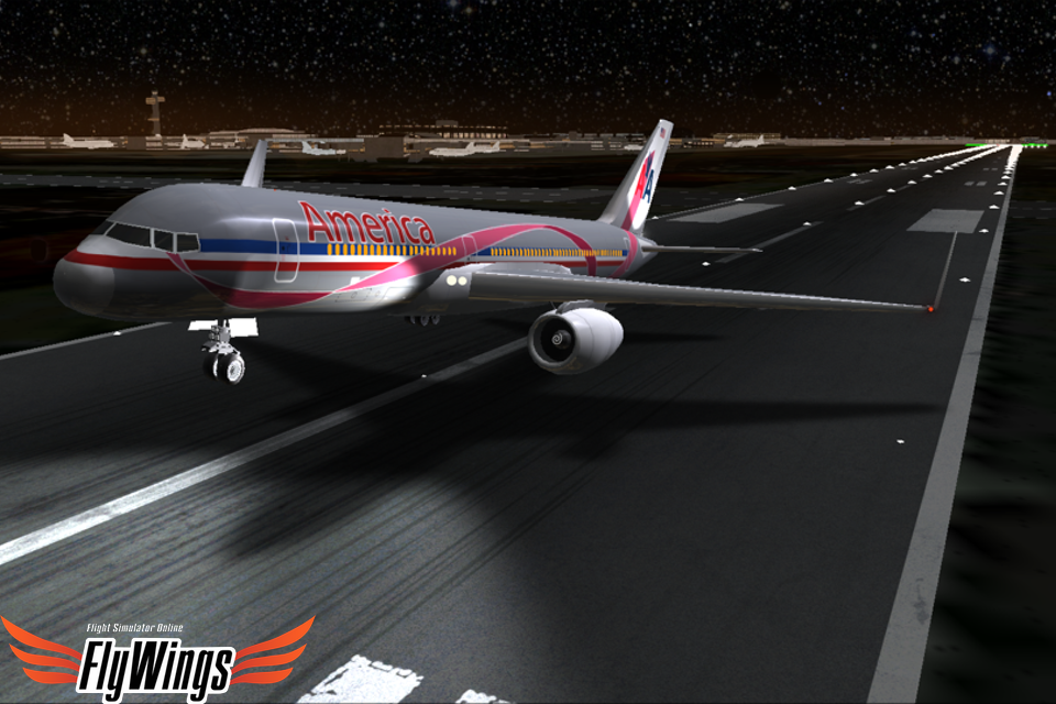 Flight Simulator Night NY Free 1.0.1 APK + OBB (Data File)