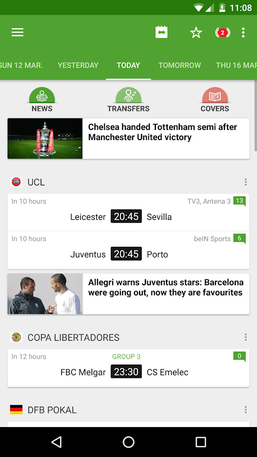 BeSoccer - Soccer Live Score 5.2.4.8 APK