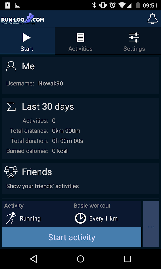 Running tracker - Run-log.com  APK