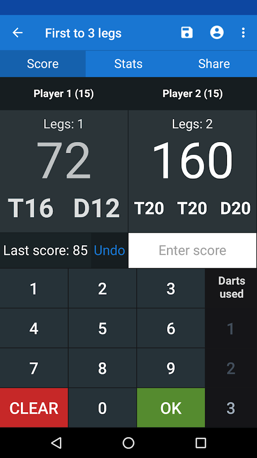 Darts Scoreboard  APK