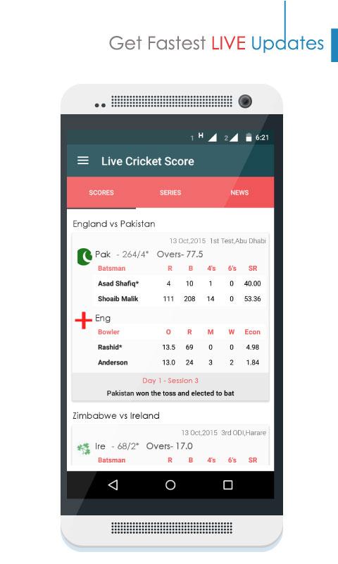 Live Cricket Score App 2.8 APK