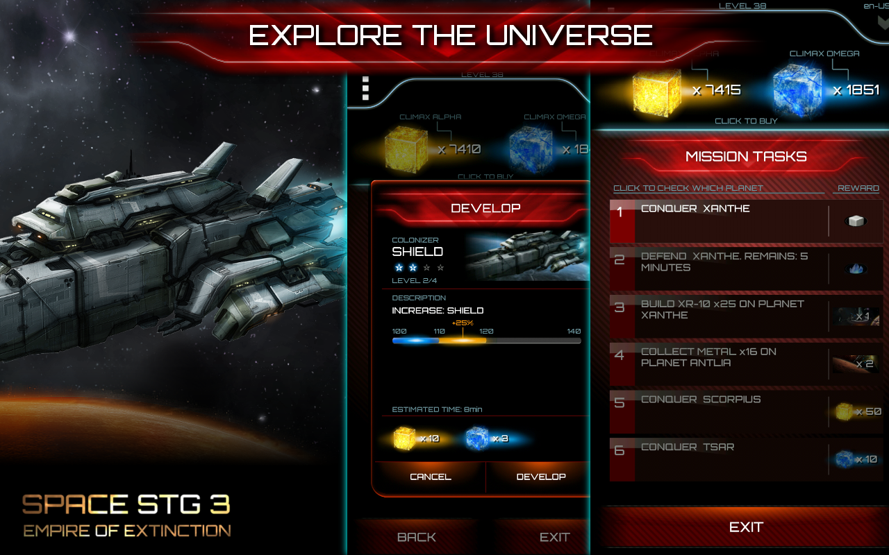 Space STG - Galactic Strategy  APK