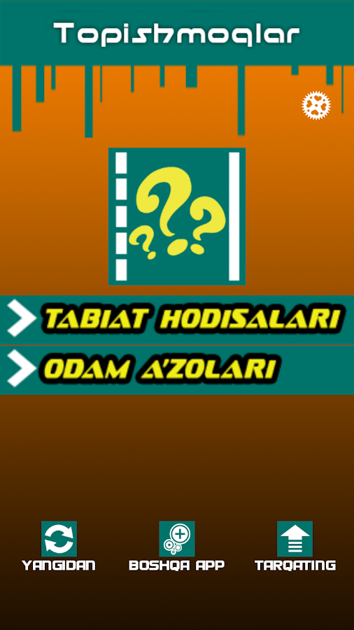 Topishmoqlar  APK