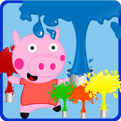 Peppie Pig Coloring Books 1.3 APK