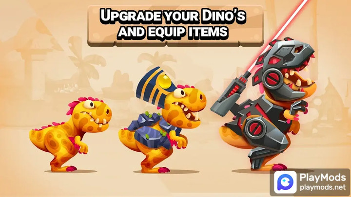 Dino Bash: Travel Through TimeMod  Apk v2.1.13(Speed change)