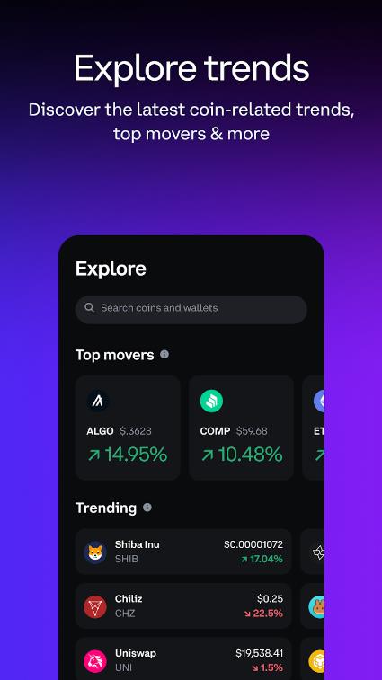 Coinbase Wallet官方手机版图片1