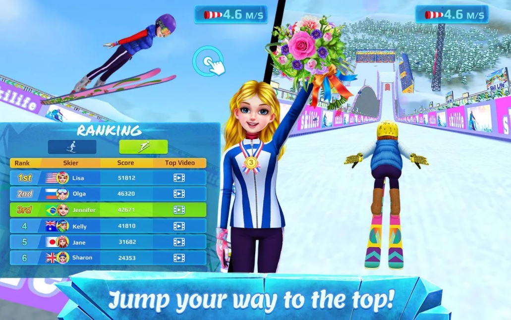 Ski Girl Superstar Mod APK 1.1.8 [Unlocked][Free purchase]