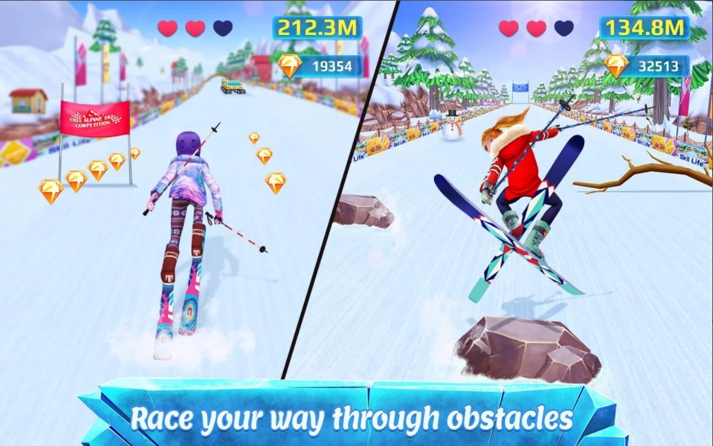 Ski Girl Superstar Mod APK 1.1.8 [Unlocked][Free purchase]