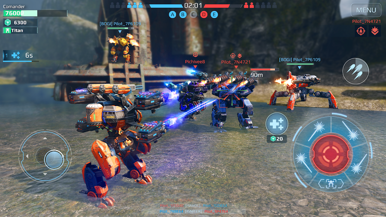 War Robots Multiplayer Battles