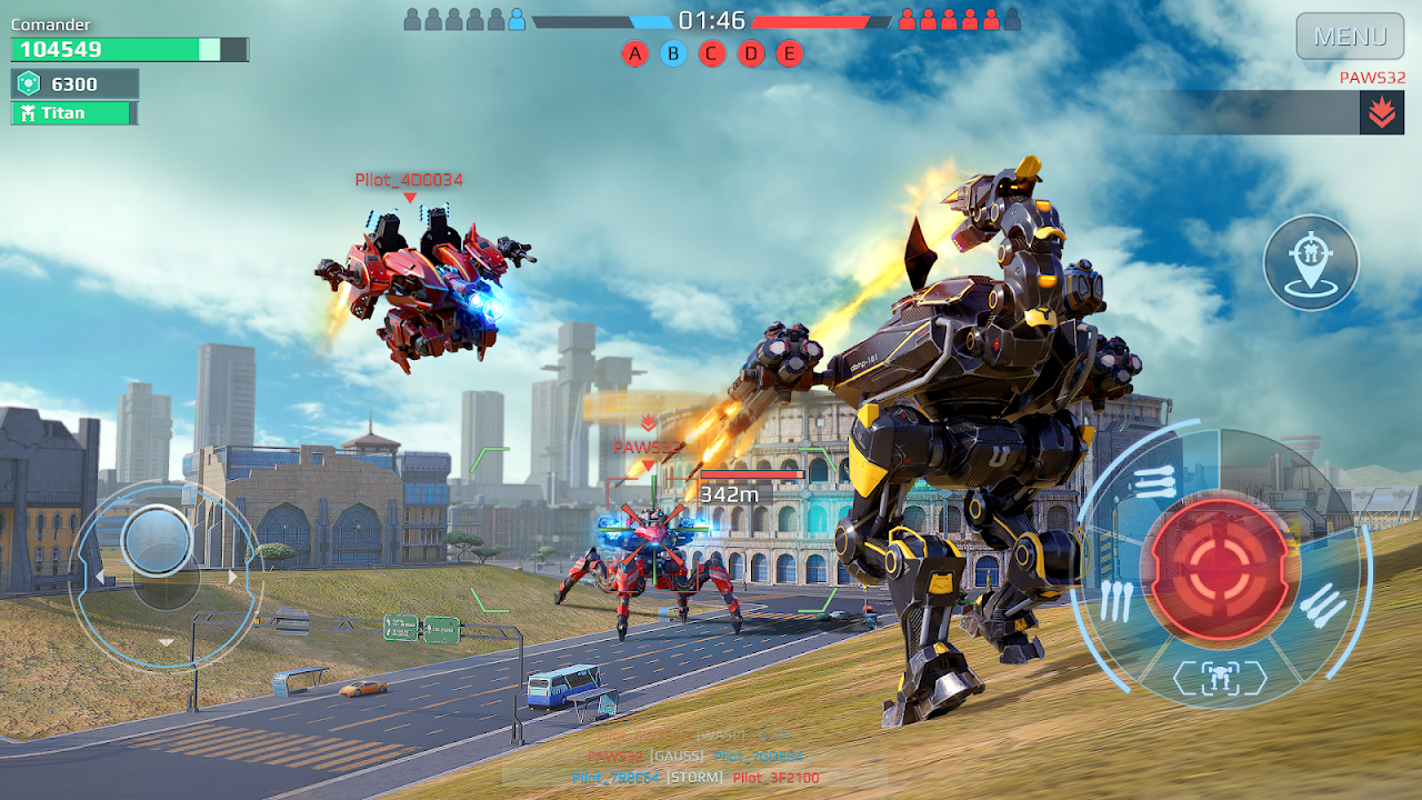 War Robots Multiplayer Battles