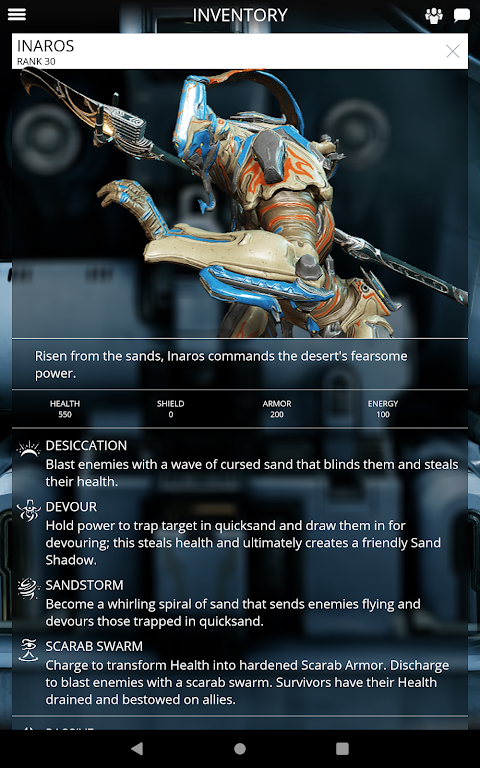 Warframe Companion