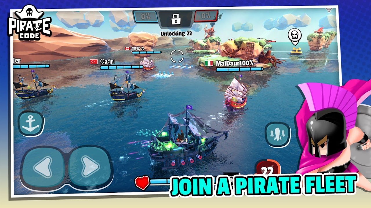 Pirate Code - PVP Sea Battles