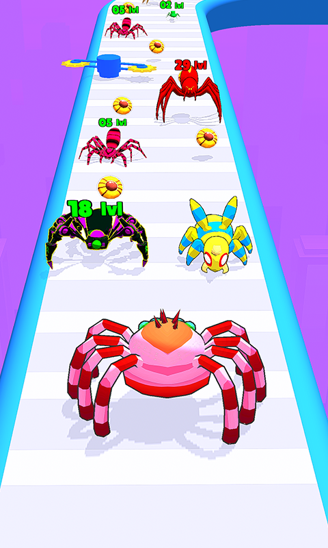 Spider & Insect Evolution Run