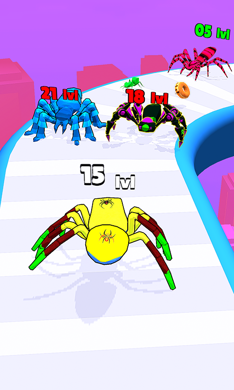 Spider & Insect Evolution Run