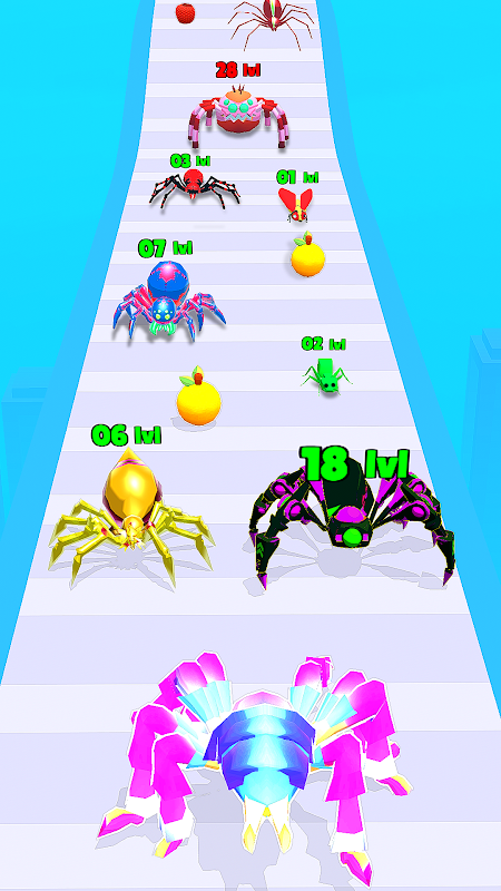 Spider & Insect Evolution Run