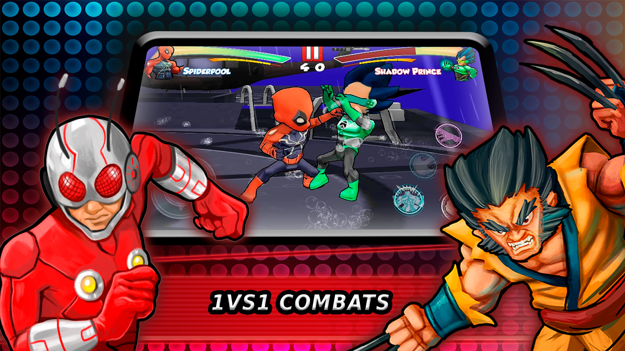 Superheroes Fighting Games Shadow Battle