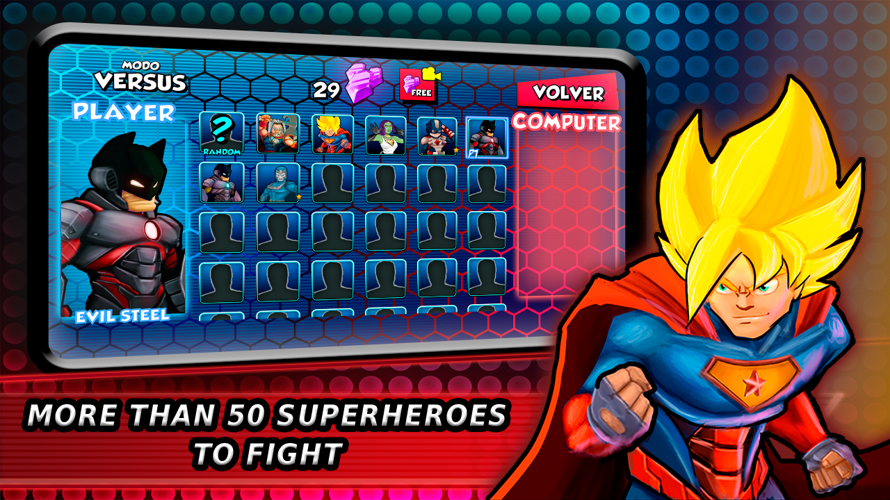 Superheroes Fighting Games Shadow Battle