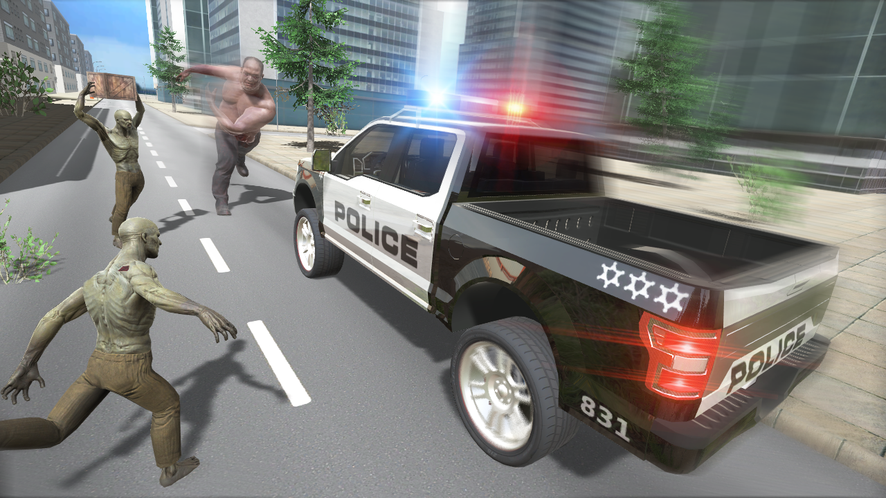 Police vs Zombie - Action games