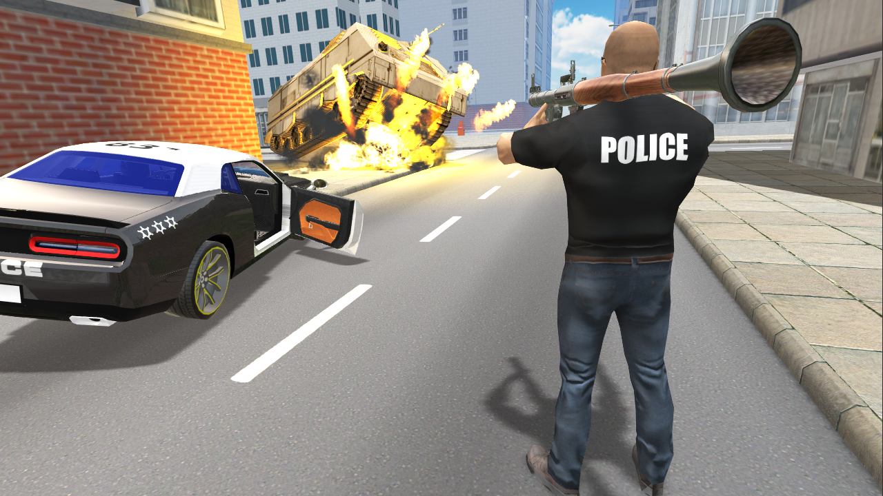 Police vs Zombie - Action games