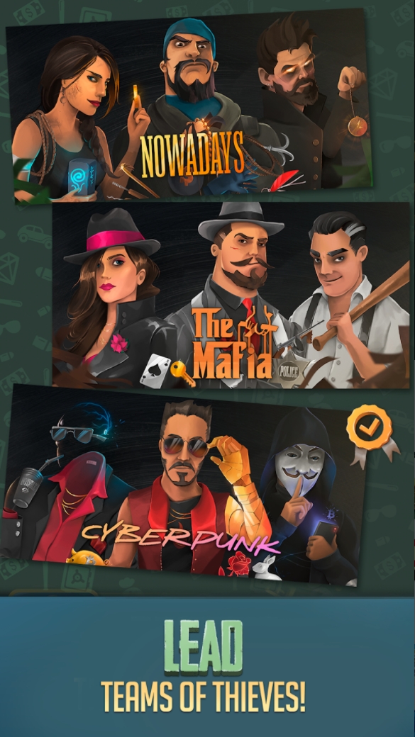 Idle Thieves - Mafia Tycoon Mod APK 1.0.38 [Remove ads][Mod speed]