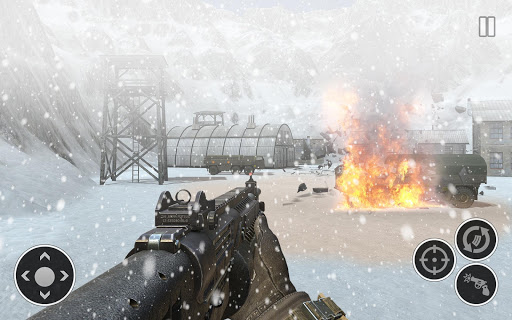 Snow Army Sniper Shooting War: