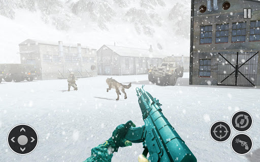 Snow Army Sniper Shooting War: