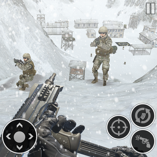 Snow Army Sniper Shooting War: