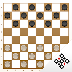 Checkers Online: board game