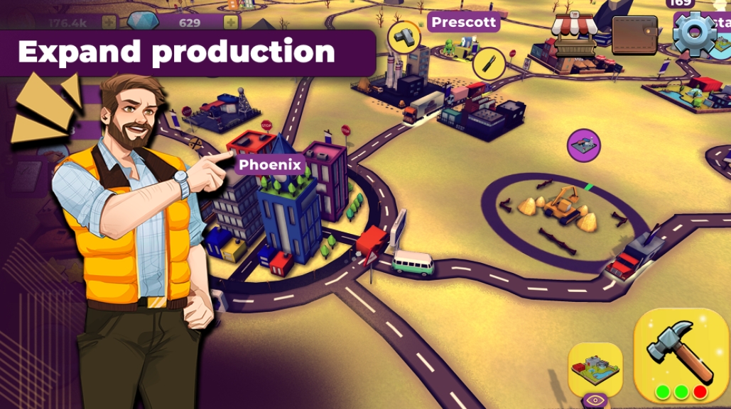 Transportico: Industry Tycoon Mod APK 007540.0 [Unlimited money]