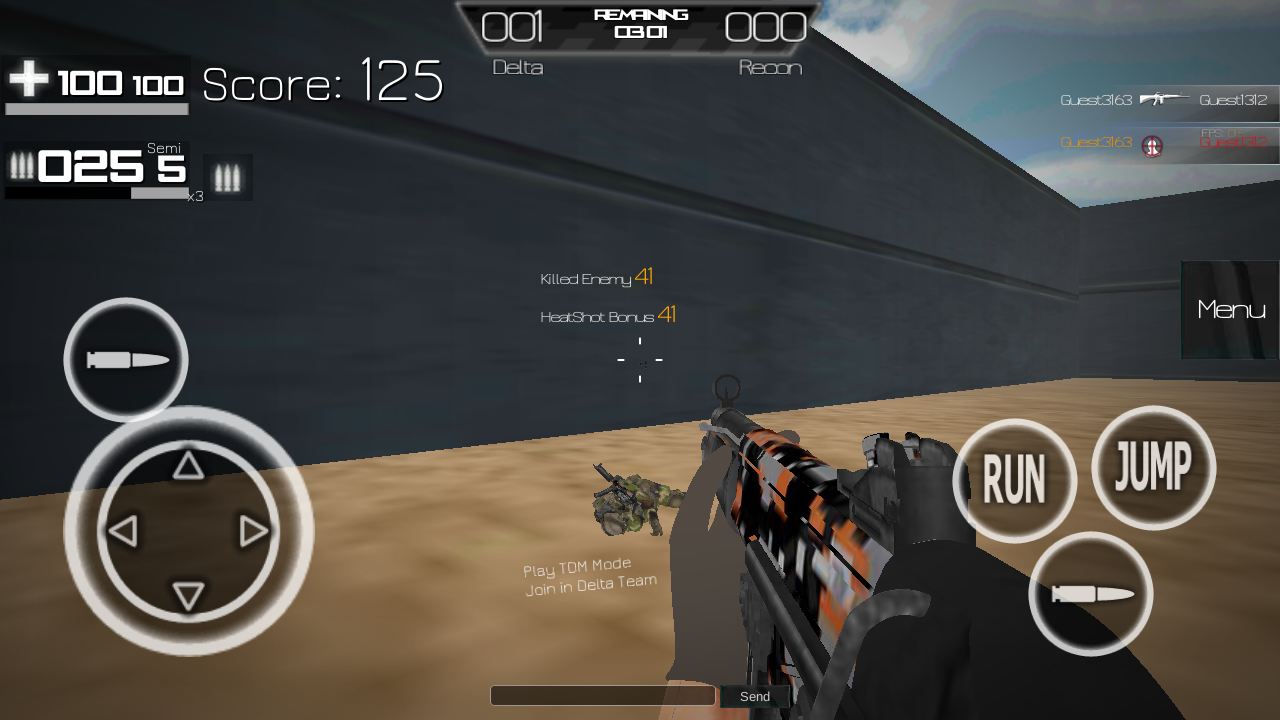 3D Online War Games - FPS