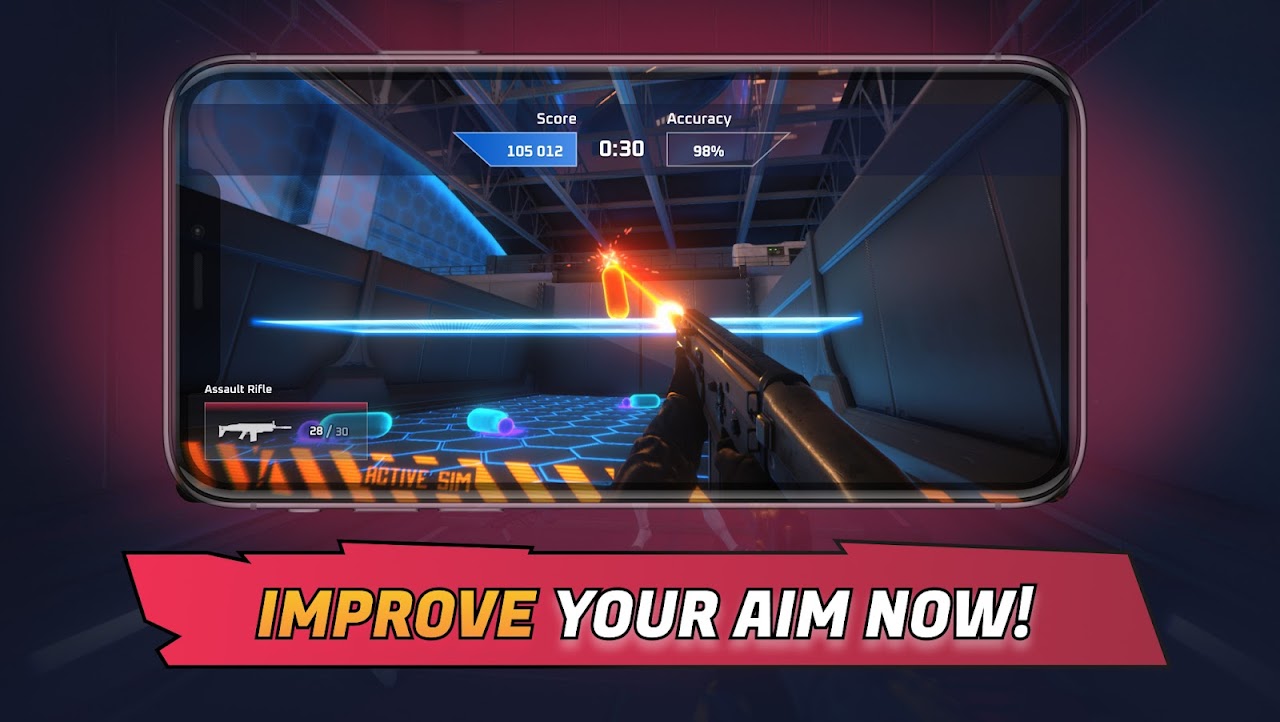 3D Aim Trainer - FPS Practice