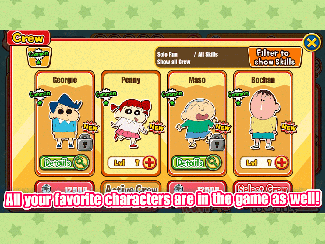 CRAYON SHINCHAN RUNNER!!