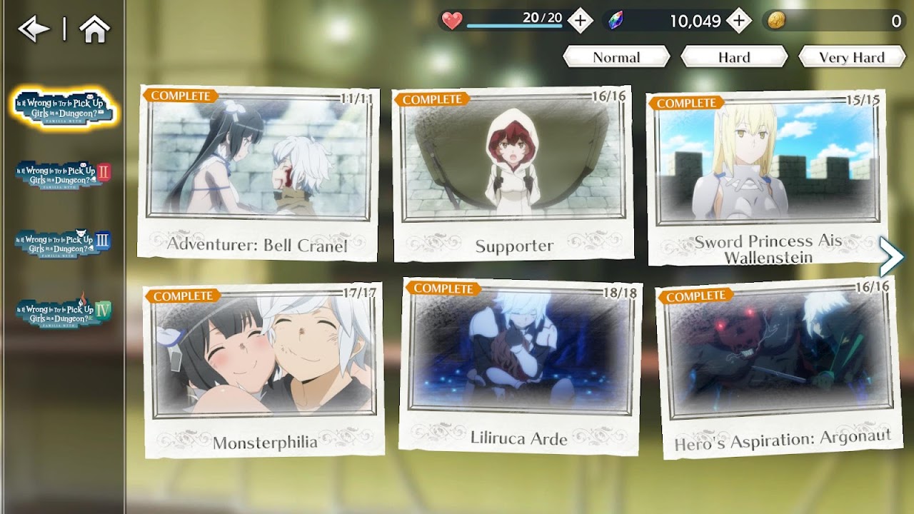 DanMachi BATTLE CHRONICLE