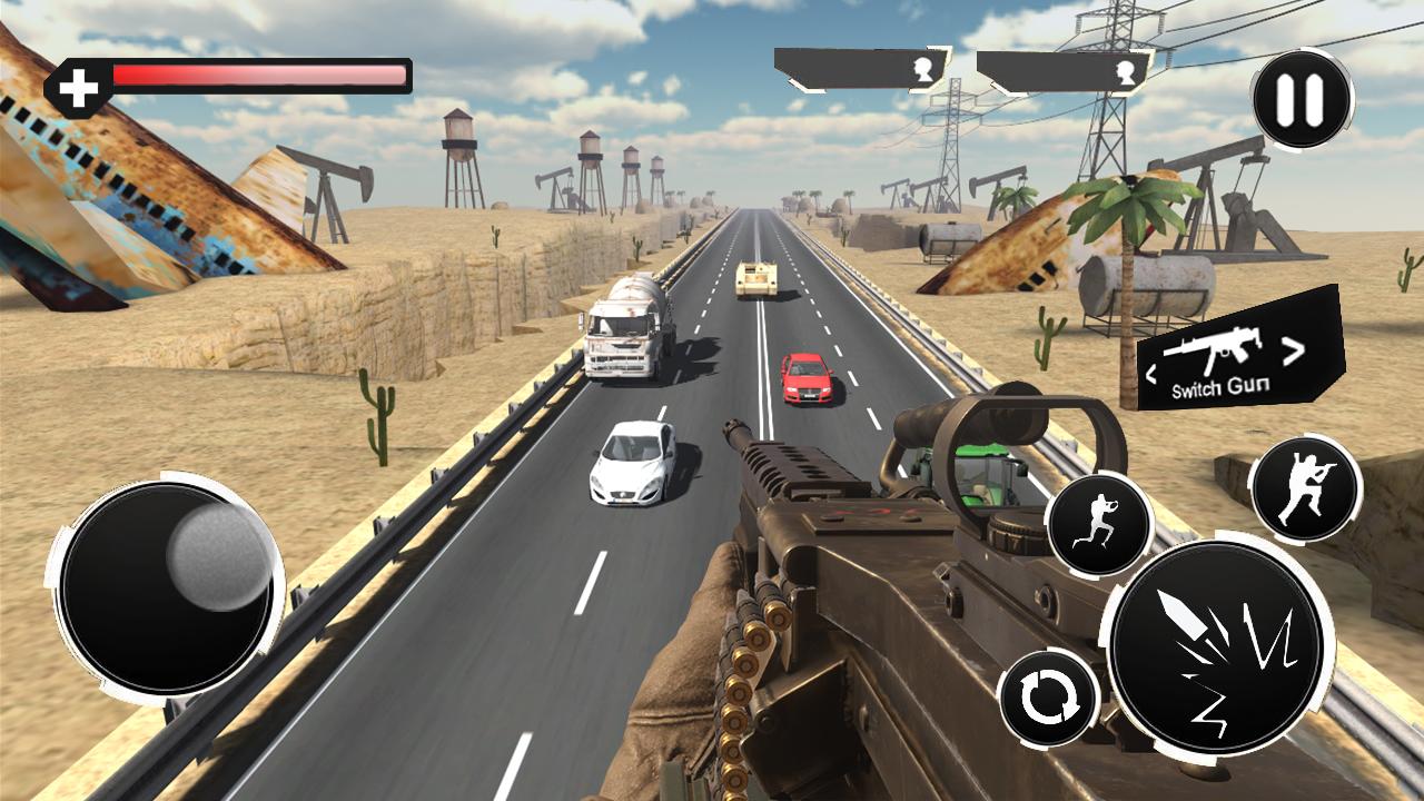 Traffic Sniper Shoot - FPS Gun War