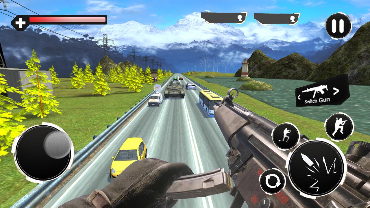 Traffic Sniper Shoot - FPS Gun War