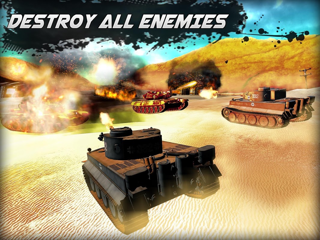 Tank battle Army War Strike 3D